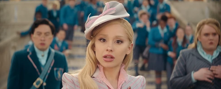 Ariana Grande có tạo hình rất xinh đẹp trong "Wicked". Ariana Grande có tạo hình rất xinh đẹp trong "Wicked".