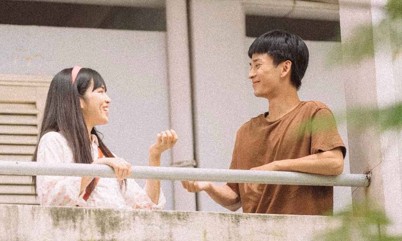 Trần Nghĩa, Khánh Vân có nhiều cảnh ngọt ngào trong phim này.