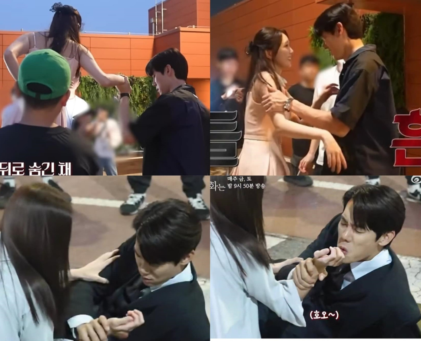 Hàng loạt hành động thân thiết của hai diễn viên trong hậu trường bị khán giả soi ra.