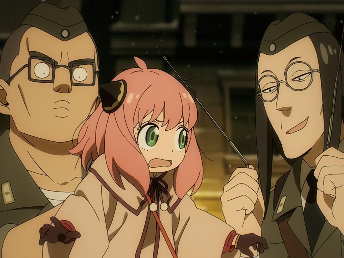 Cô nhóc Anya đang gặp nguy hiểm. Cô nhóc Anya đang gặp nguy hiểm.