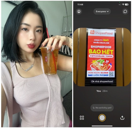 Tình cờ “lụm được bí kíp”, cô bạn Thu Giang nạp ngay năng lượng buổi sáng bằng một ly Gong Cha với giá chỉ 30.000 đồng bao gồm cả phí vận chuyển trên tính năng “Ăn Ngon Rẻ”.