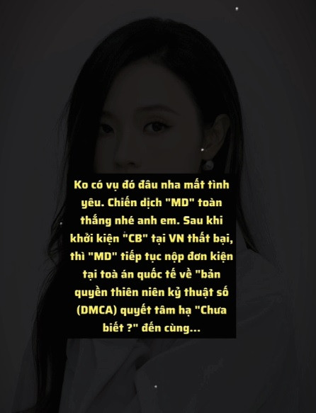 Kênh này từng khẳng định không xin lỗi Midu với thái độ đầy thách thức.