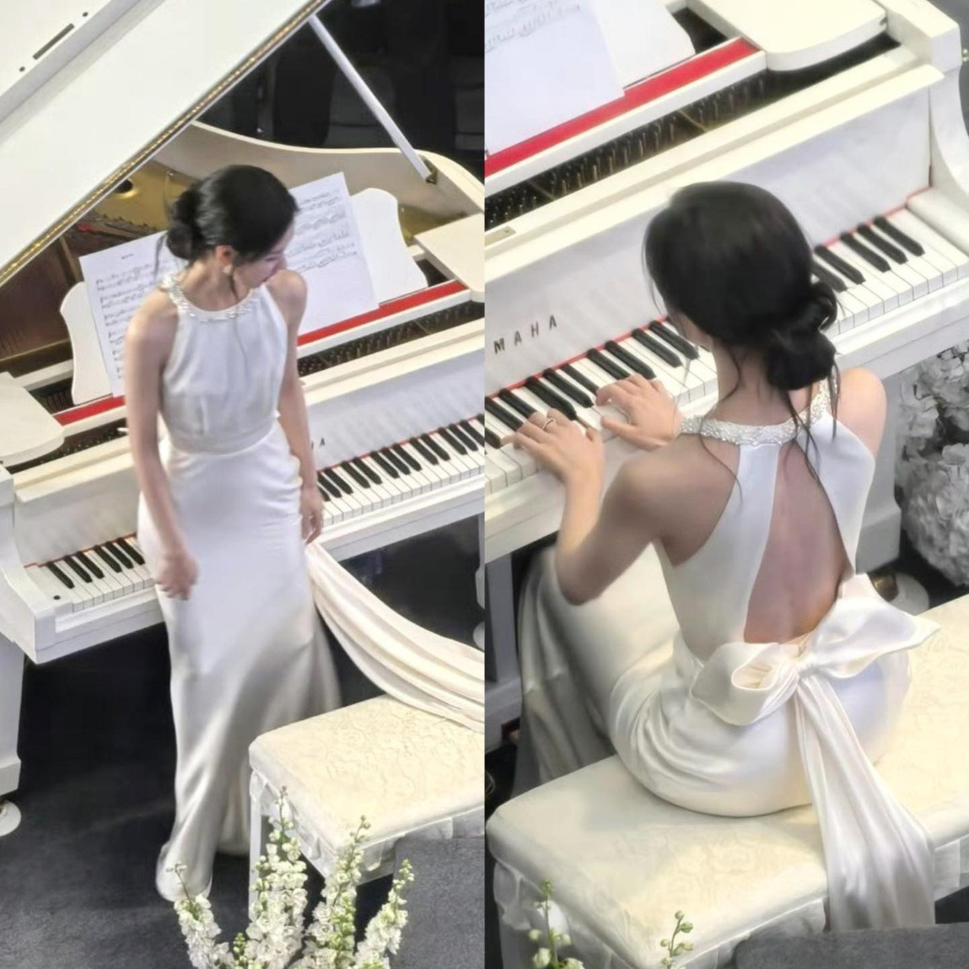 Khoảnh khắc Trần Đô Linh chơi piano đã gây thương nhớ cho nhiều người. Khoảnh khắc Trần Đô Linh chơi piano đã gây thương nhớ cho nhiều người.