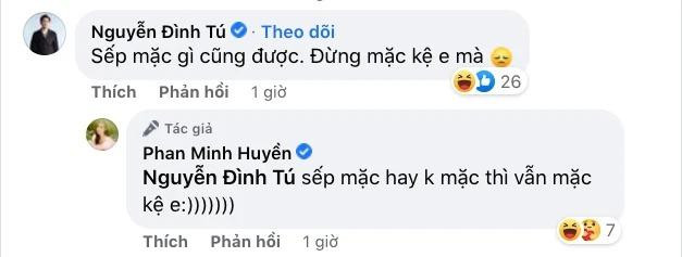 Màn tương tác đáng yêu giữa hai diễn viên.