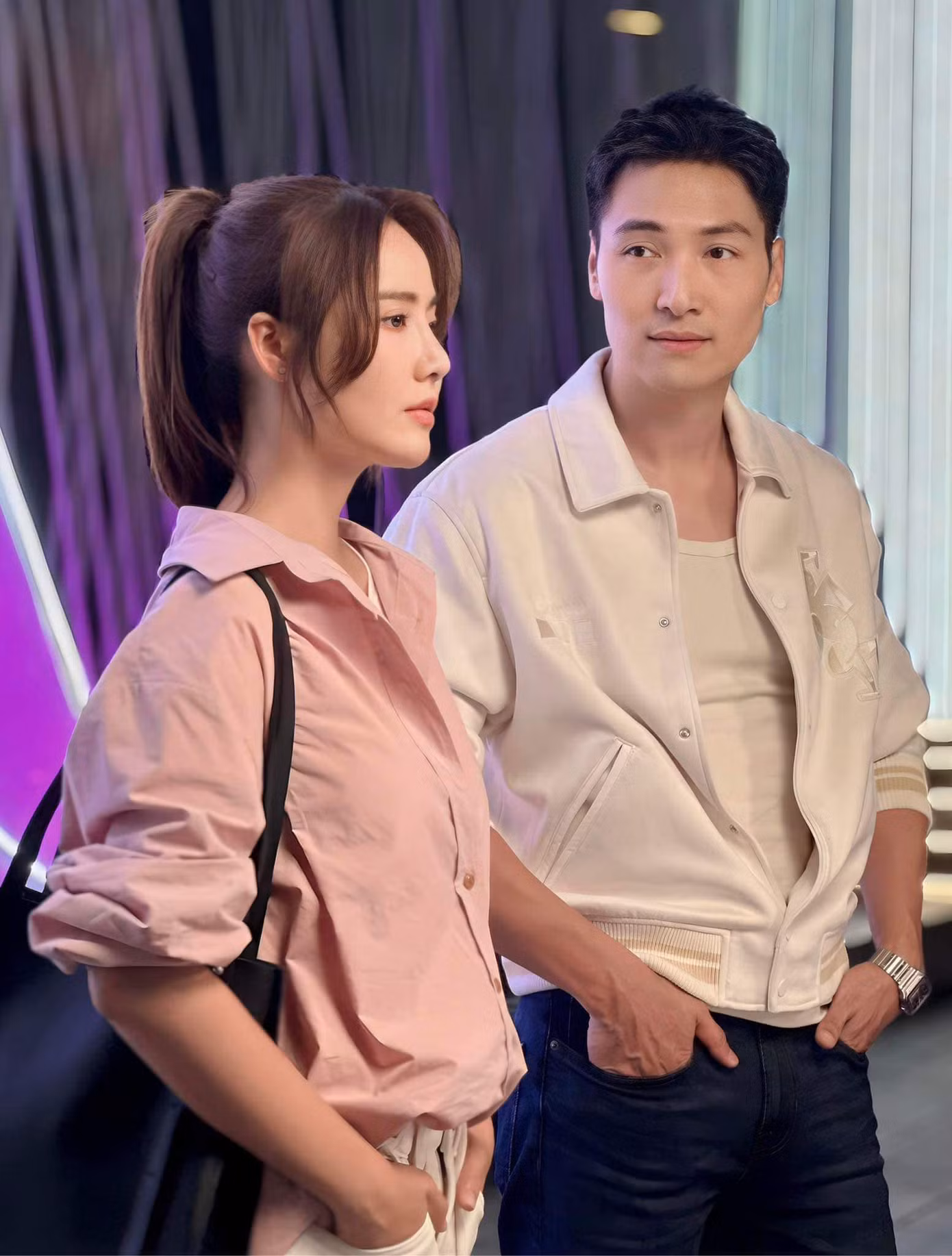 Huyền Lizzie rất hào hứng khi đóng cặp với Mạnh Trường.
