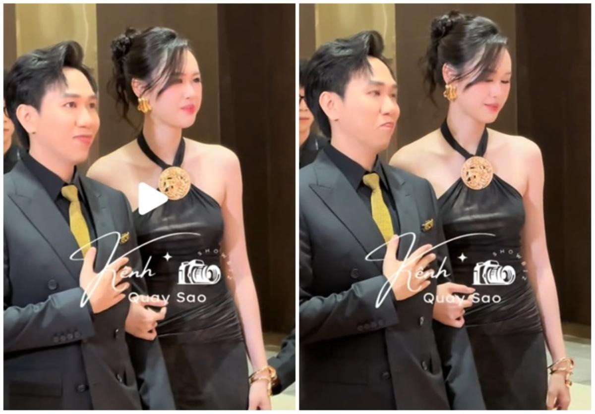 Anh Phạm không vui khi bị MC đọc nhầm tên. Ảnh: Kênh quay sao. Anh Phạm không vui khi bị MC đọc nhầm tên. Ảnh: Kênh quay sao.