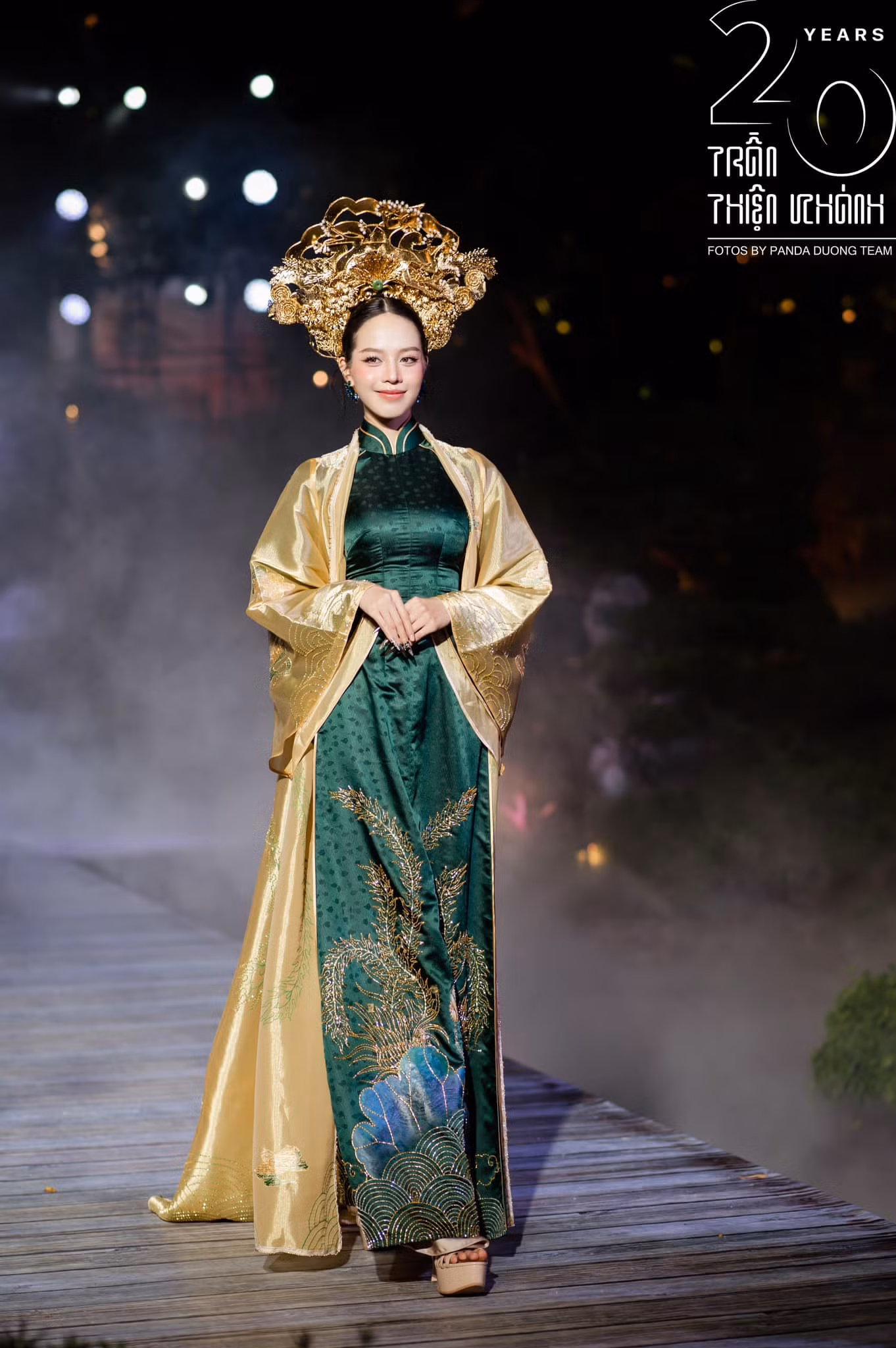 Kỹ năng catwalk của Thanh Thủy tiến bộ rõ rệt.