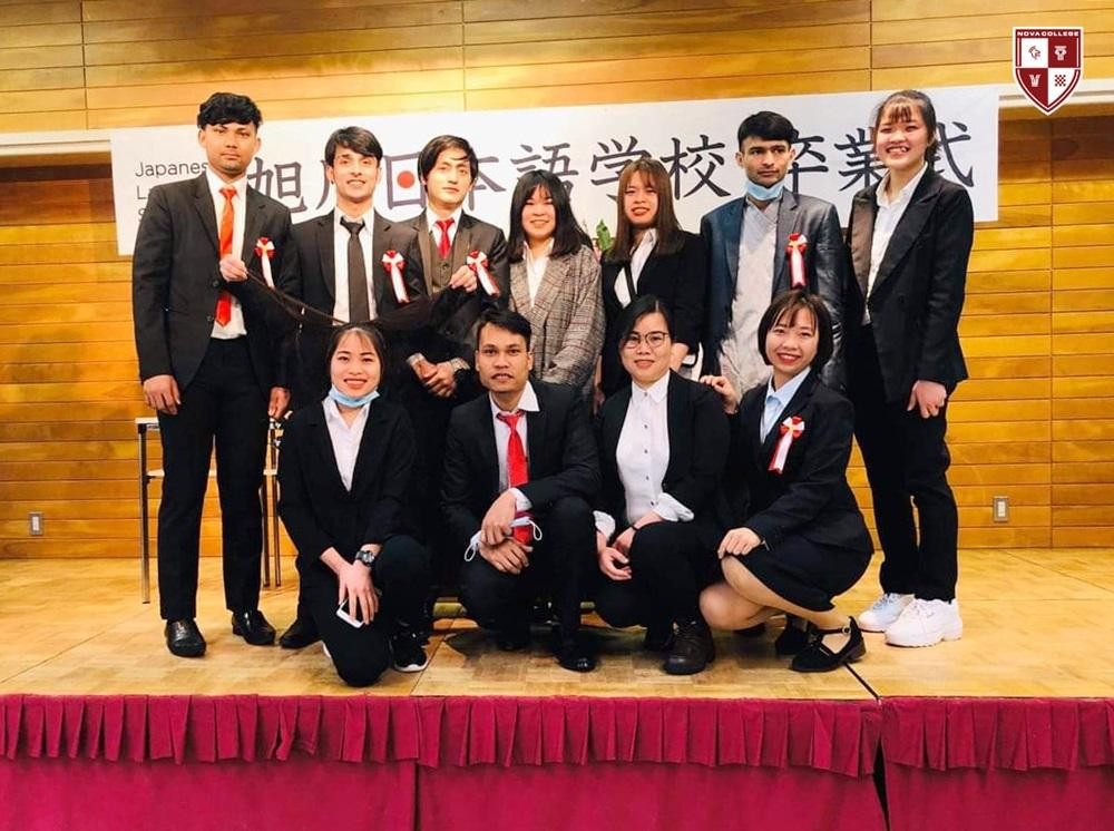 Sinh viên trường Cao đẳng Nova tham dự kỳ thực tập tại Nhật Bản.
