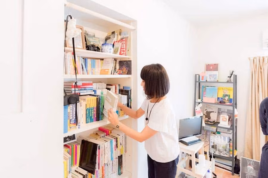 Nhớ cất gọn đồ đạc mỗi khi dùng xong.