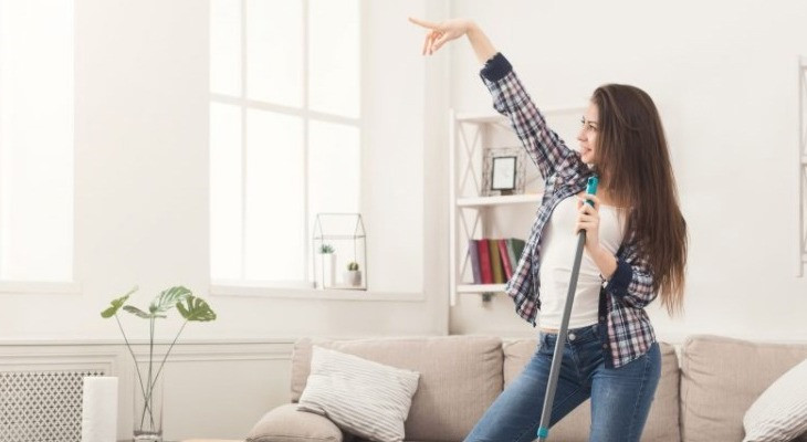 Khi biết cách, dọn nhà sẽ dễ thở hơn nhiều.