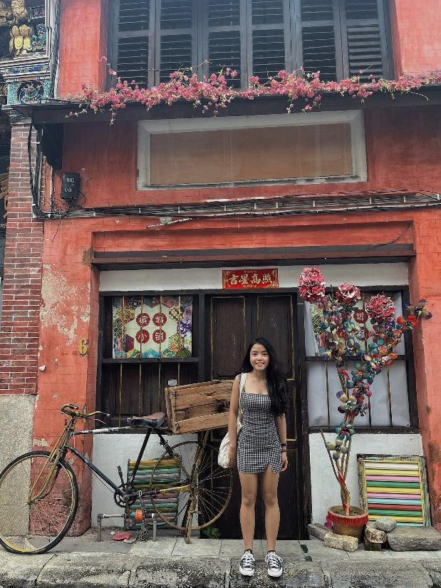 Kim Ngân, sinh viên 20 tuổi của trường Đại học Mở TP.HCM.