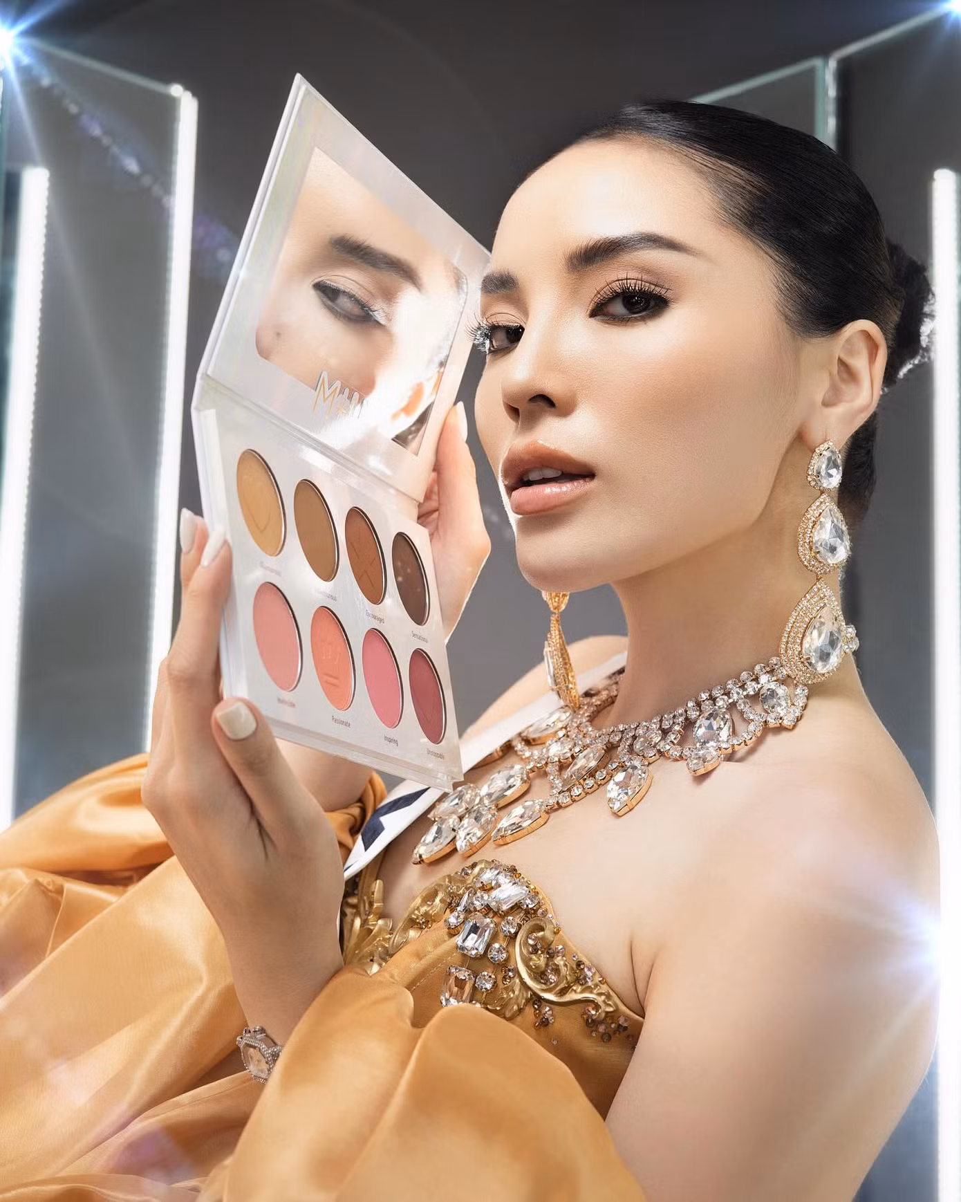 Kỳ Duyên xinh đẹp trên tài khoản chính thức của Miss Universe 2024.