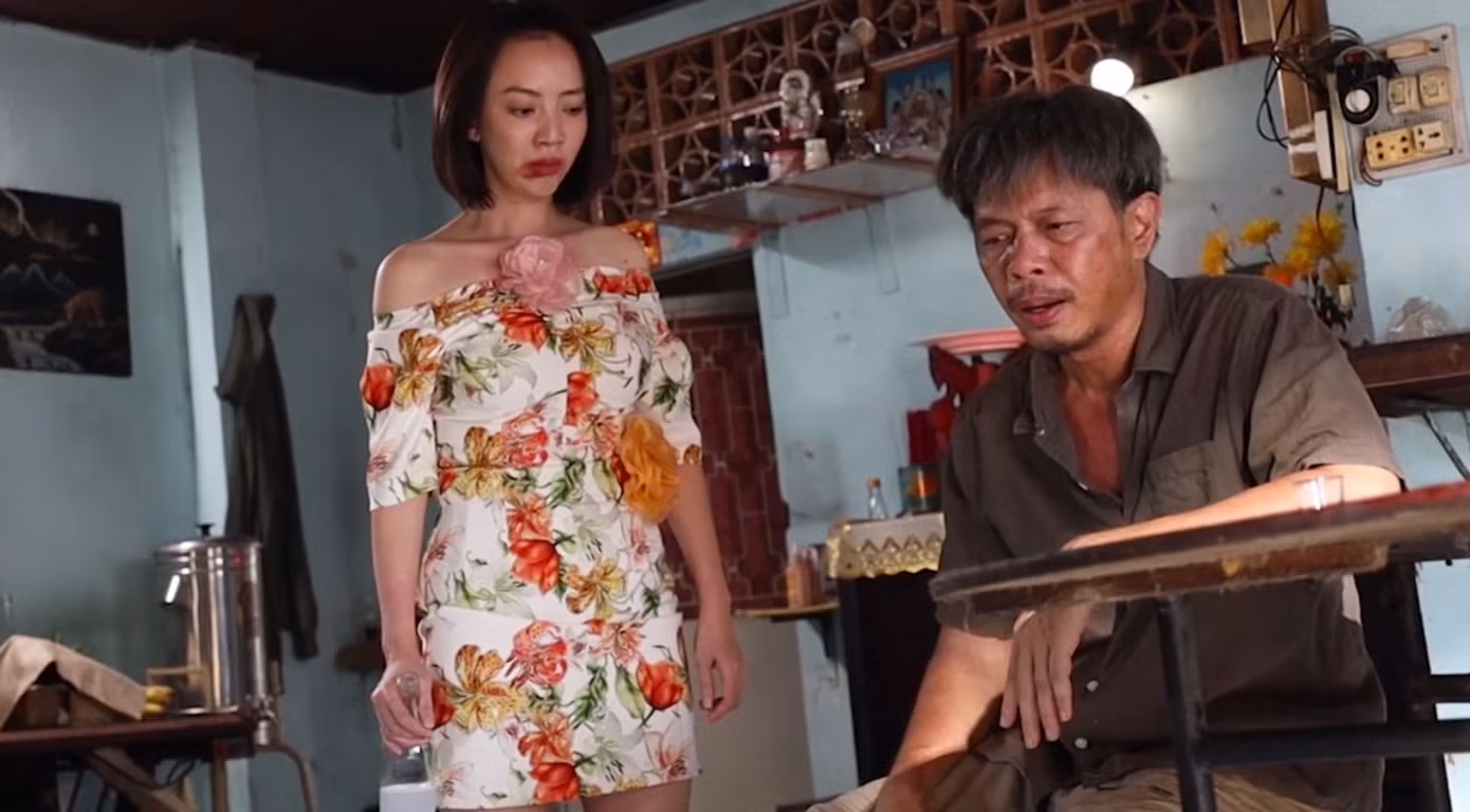 Hai cha con ông Xỉn gặp mâu thuẫn cực độ trên phim.