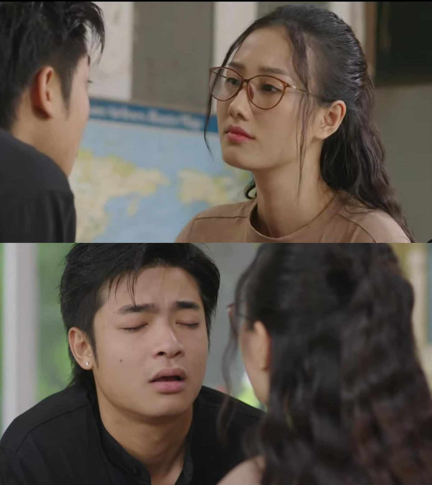 Lê và Quang đúng là "cặp đôi oan gia".