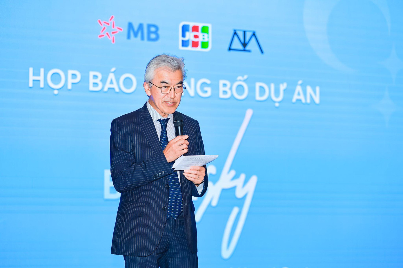 Ông Yoshiki Kaneko - Chủ tịch kiêm Giám đốc điều hành JCB toàn cầu.