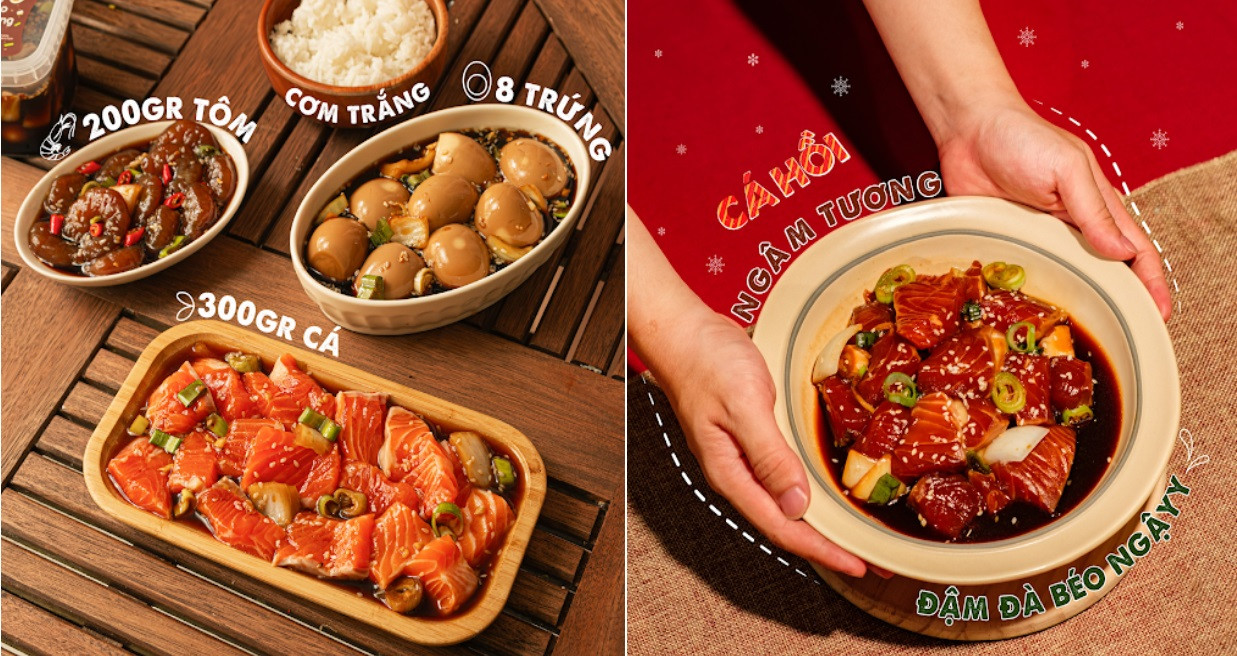 Đã từng lỡ một lần “fall in love” với món Cá Hồi Ngâm Tương của Kênh Bà Châu, thì xin chúc mừng – cơn sốt ấy sắp khuấy đảo livestream ShopeeFood với giá giảm không tưởng. Đã từng lỡ một lần “fall in love” với món Cá Hồi Ngâm Tương của Kênh Bà Châu, thì xin chúc mừng – cơn sốt ấy sắp khuấy đảo livestream ShopeeFood với giá giảm không tưởng.