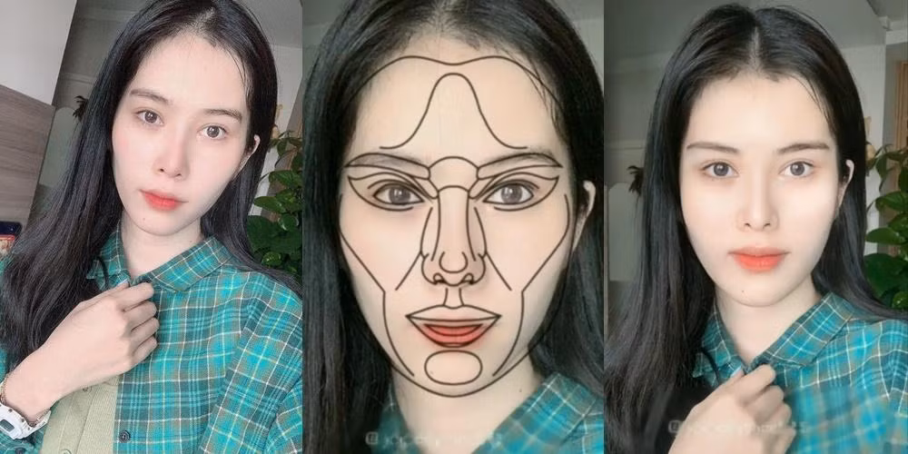Nam Em được netizen chỉnh sửa theo tỷ lệ vàng