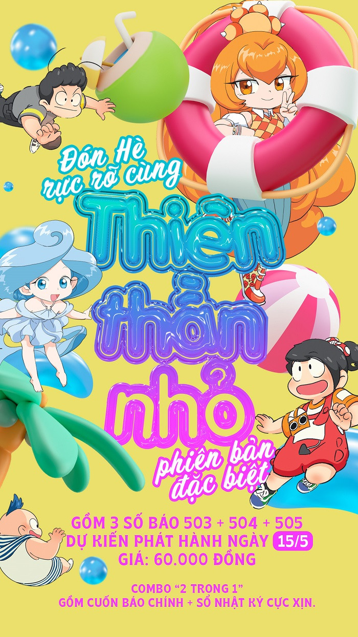 Thiên Thần Nhỏ phiên bản mùa Hè là combo 2 trong 1 cực xịn! Thiên Thần Nhỏ phiên bản mùa Hè là combo 2 trong 1 cực xịn!