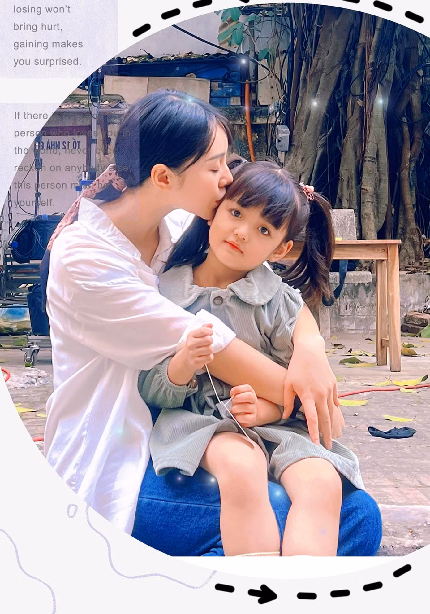 Nữ diễn viên lần đầu đóng vai mẹ.