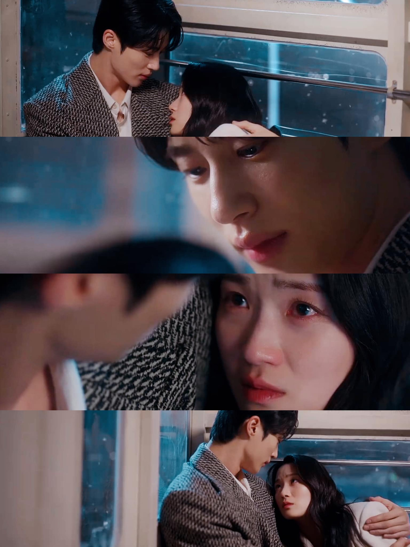 Hai người có nhiều cảnh nhìn nhau đầy ngọt ngào. Hai người có nhiều cảnh nhìn nhau đầy ngọt ngào.