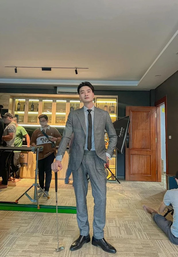 Tạo hình của Trọng Lân trong phim này.