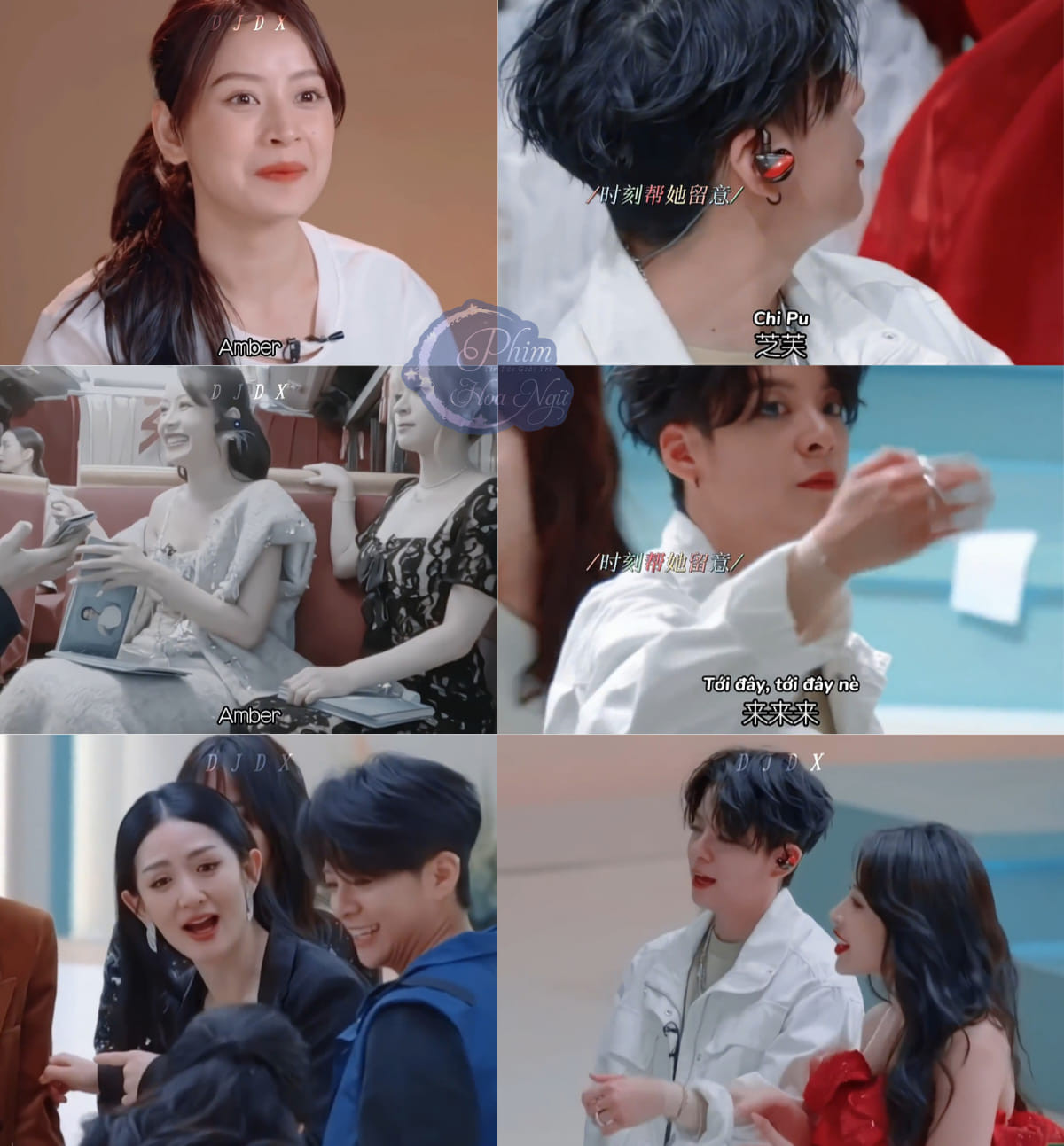 Amber tình nguyện làm phiên dịch giúp Chi Pu. Ảnh: Phim - Tin tức giải trí Hoa ngữ