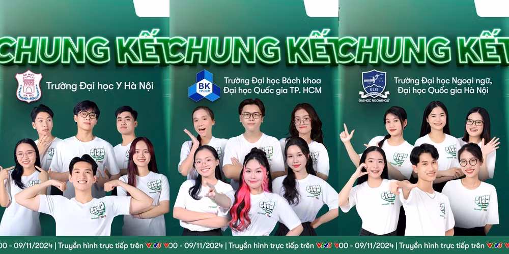 Ba đội thi có mặt trong trận Chung kết.