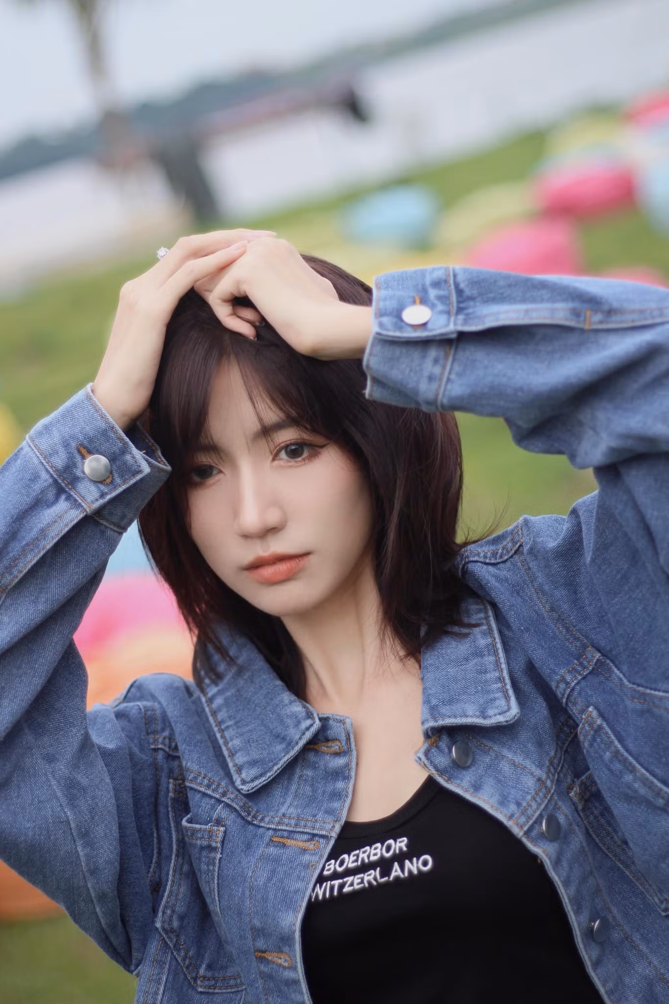 Diện mạo mới của Ngọc Huyền khiến khán giả bất ngờ.
