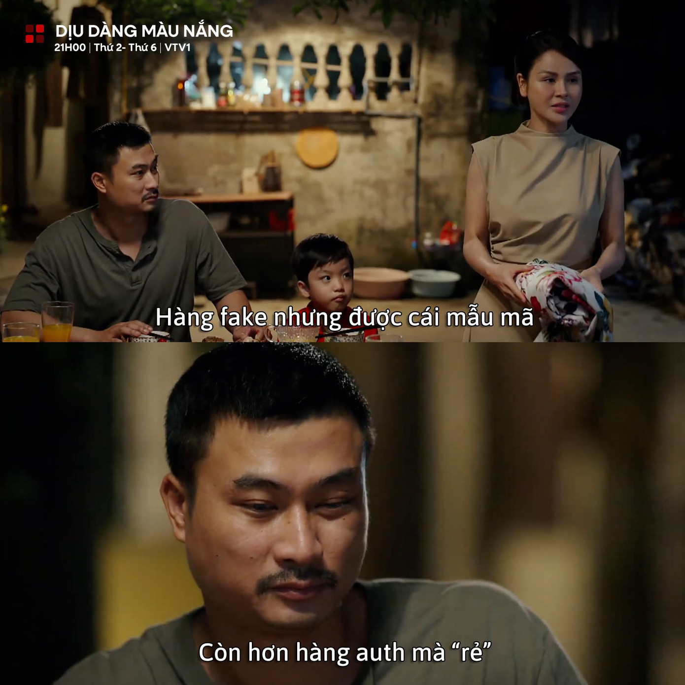 Nhân vật của Lương Thu Trang luôn mong muốn có cuộc sống giàu có.