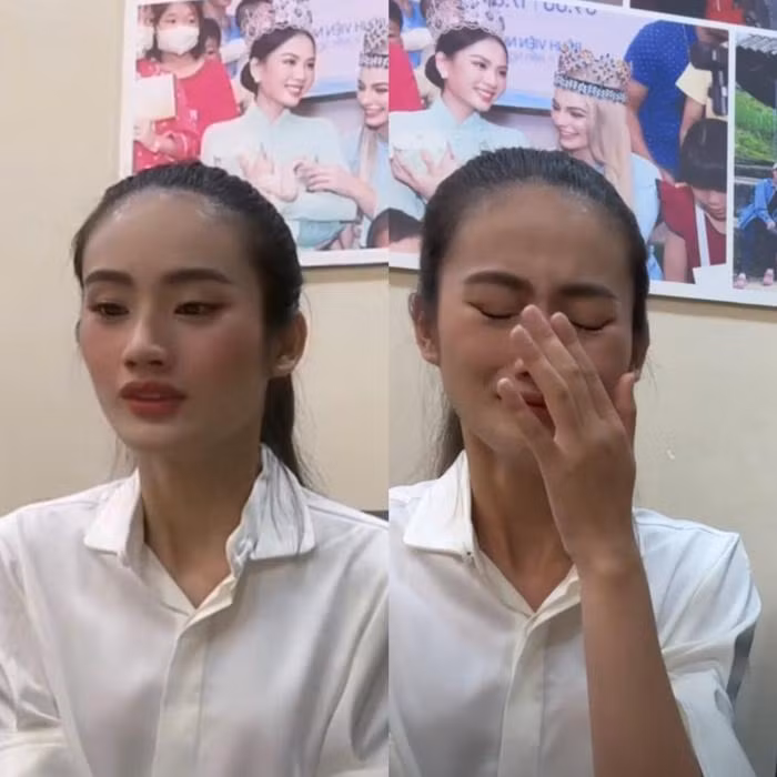 Ý Nhi khóc và giải thích rằng cô quá mệt mỏi, thiếu kinh nghiệm.