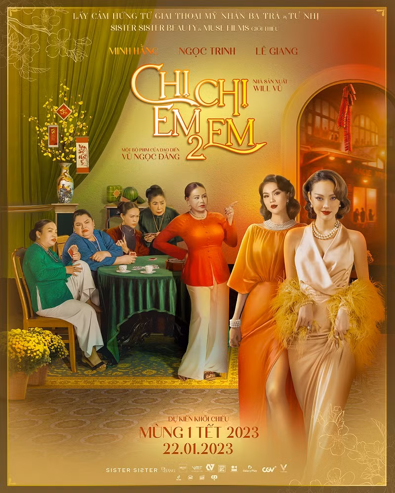 Chị Chị Em Em 2 công chiếu mùng 1 Tết Quý Mão