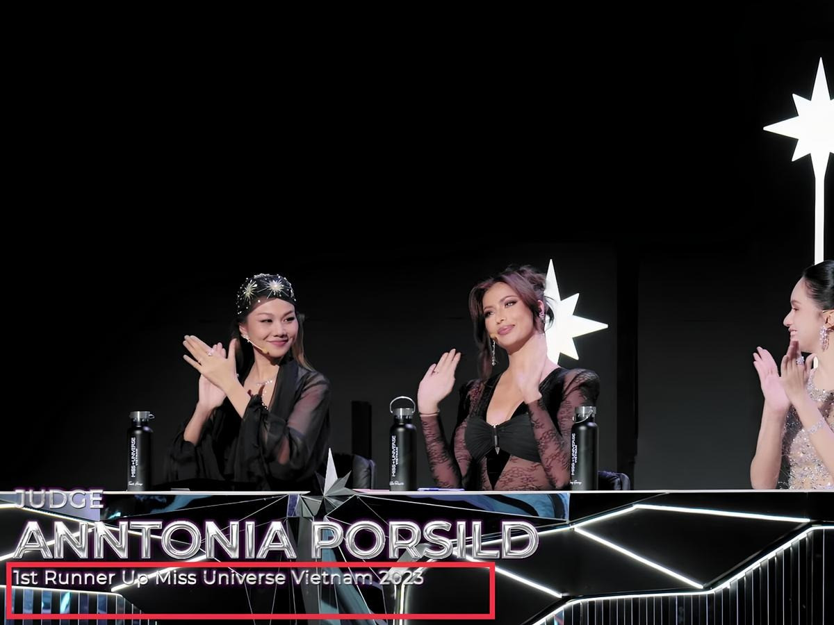 Giám khảo Anntonia Porsild trước đó đã bị ghi sai danh hiệu. Giám khảo Anntonia Porsild trước đó đã bị ghi sai danh hiệu.