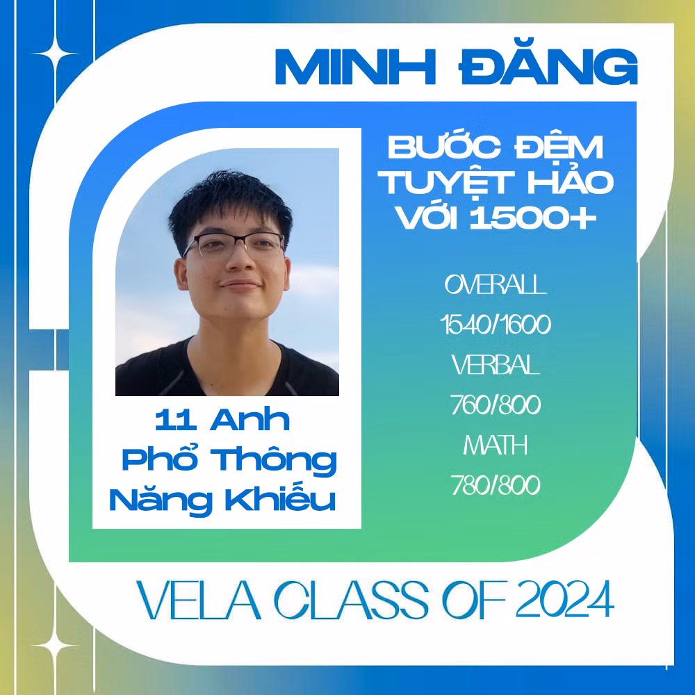 Minh Đăng cho rằng thí sinh cần nắm rõ cấu trúc đề thi.