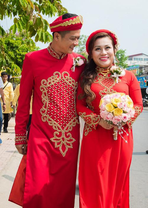 Hoàng Anh và vợ cũ trong ngày cưới. Hoàng Anh và vợ cũ trong ngày cưới.