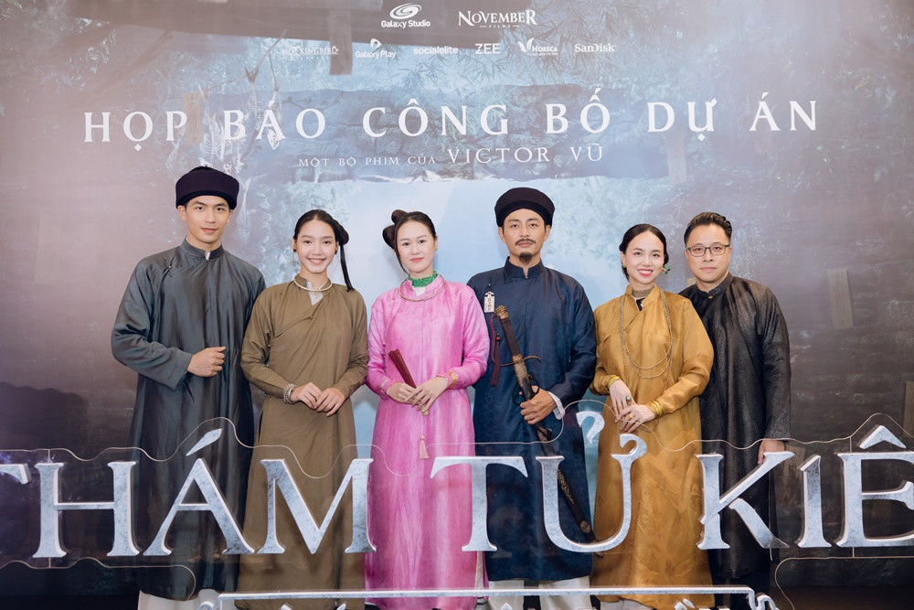 Dàn diễn viên của Thám Tử Kiên trong tạo hình nhân vật. Dàn diễn viên của Thám Tử Kiên trong tạo hình nhân vật.