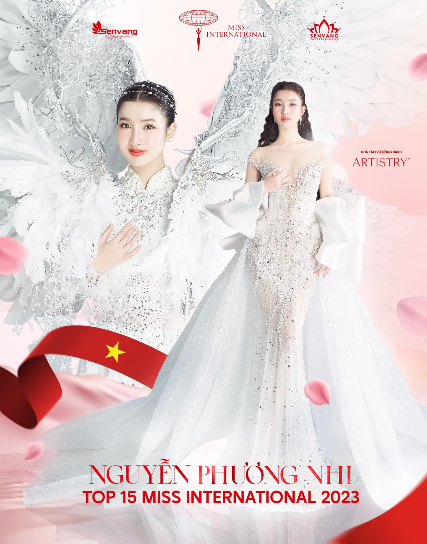 Nàng hậu lọt Top 15 chung cuộc và giành giải Miss Visit Japan 2023.