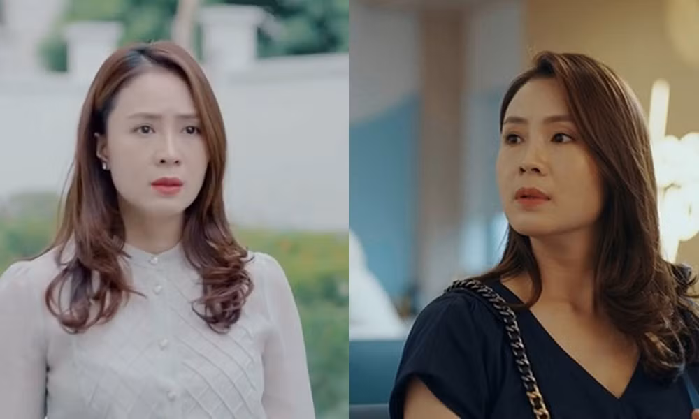 Hồng Diễm xinh đẹp hơn khi không để tóc mái.