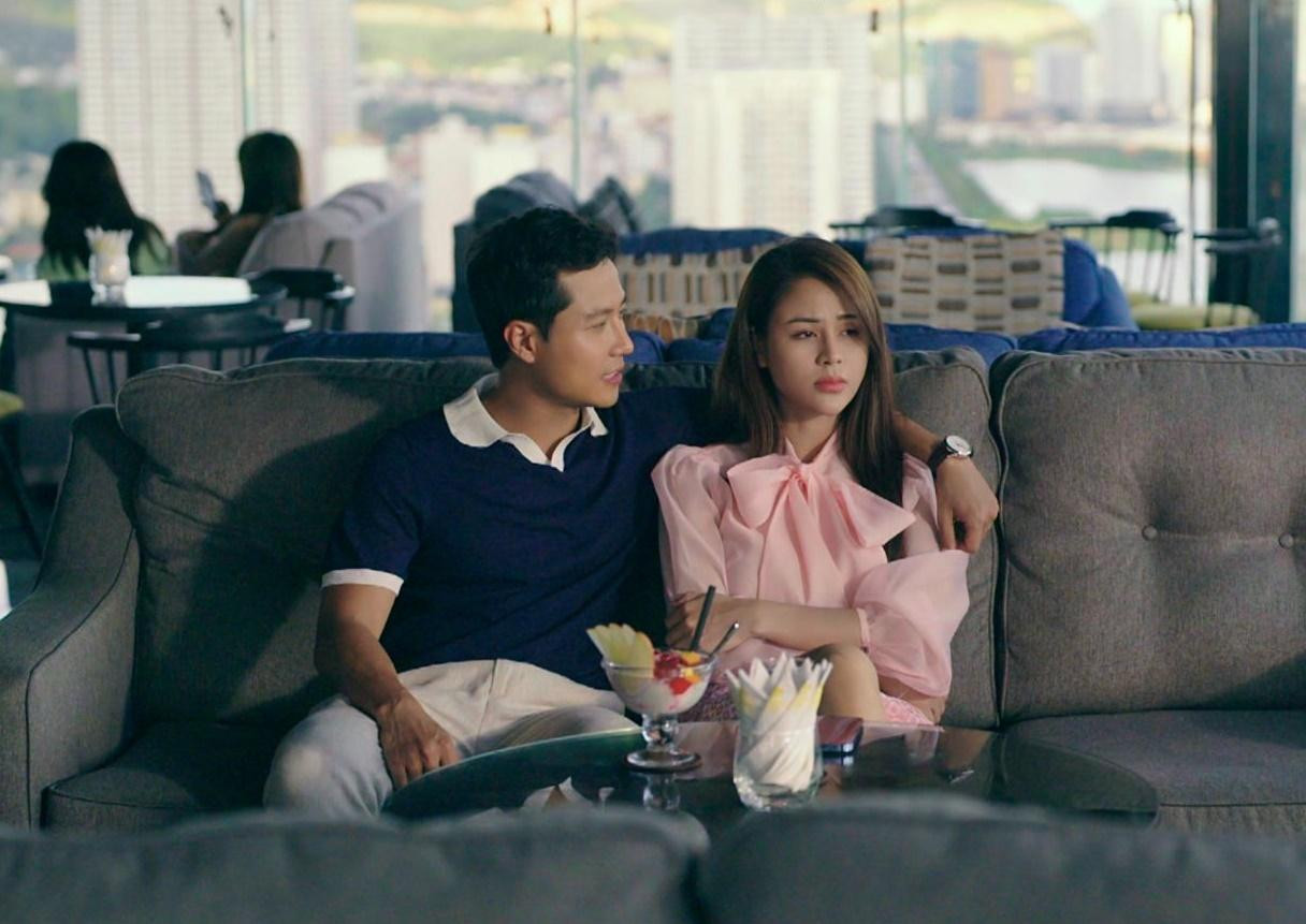 Thanh Sơn và Lương Thu Trang đóng cặp trong phim Đấu Trí Thanh Sơn và Lương Thu Trang đóng cặp trong phim Đấu Trí