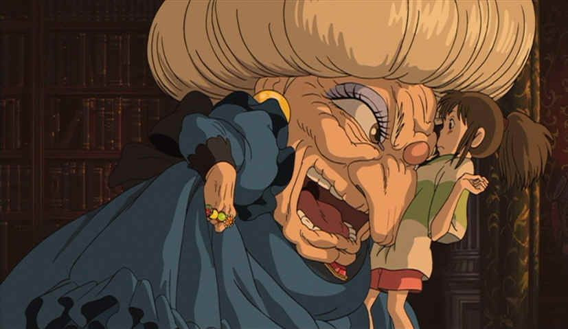 Chihiro phải làm việc trong nhà tắm hơi của phù thủy để cứu gia đình.