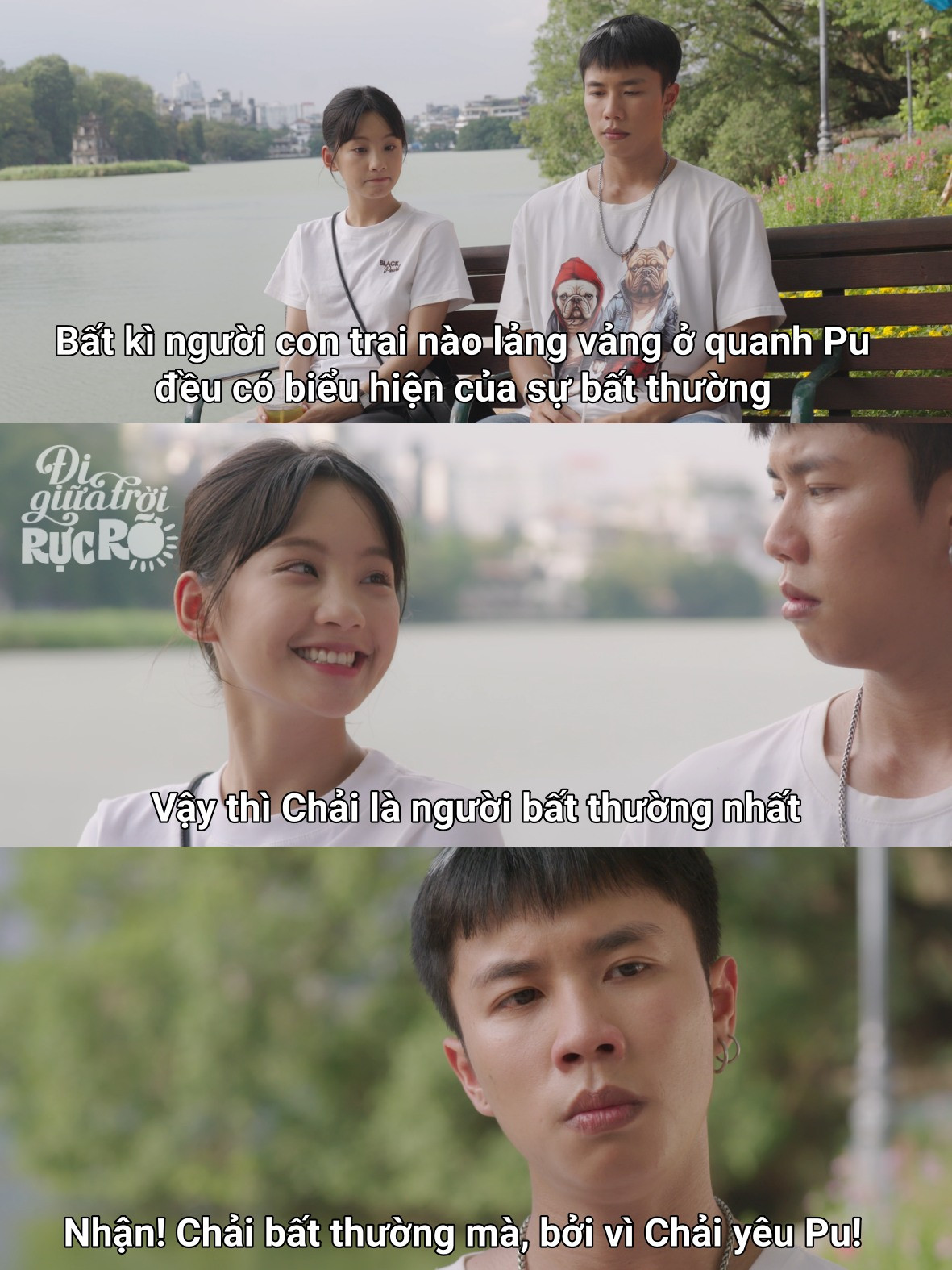 Pu có màn quay xe cực gắt khiến khán giả chịu không nổi.