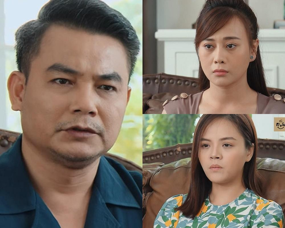 Ông Khang nói chuyện riêng với hai con dâu Ông Khang nói chuyện riêng với hai con dâu