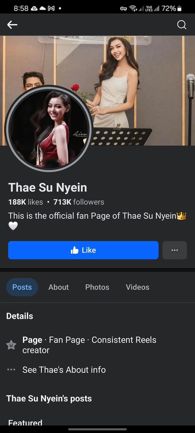 Miss Grand Myanmar lên tiếng cảnh báo về những tài khoản giả mạo. Miss Grand Myanmar lên tiếng cảnh báo về những tài khoản giả mạo.