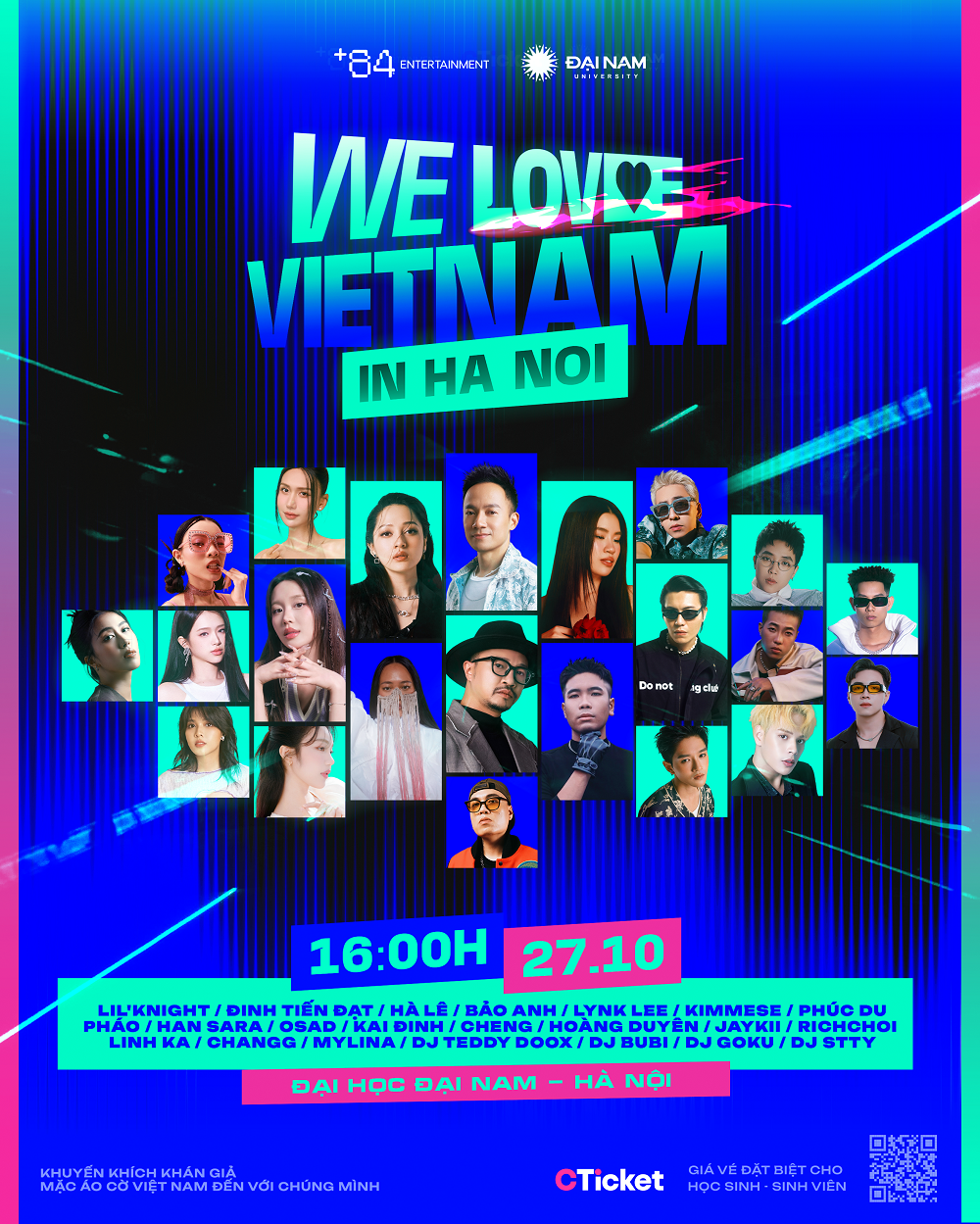 We Love Vietnam chuẩn bị cập bến Hà Nội. We Love Vietnam chuẩn bị cập bến Hà Nội.