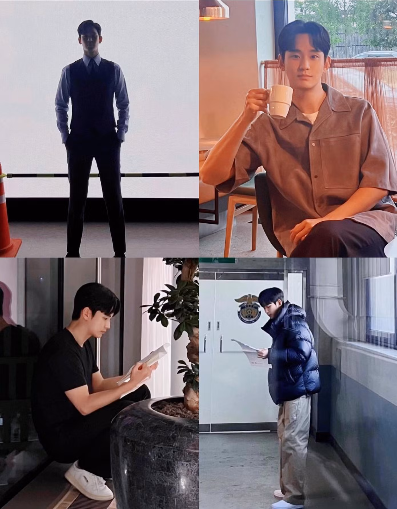 Kim Soo Hyun vẫn đăng ảnh hậu trường "Queen Of Tears".