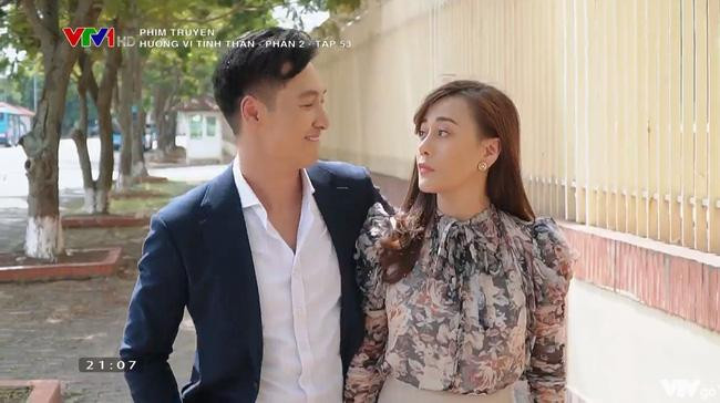 Phương Oanh hạn chế tương tác với Mạnh Trường để tránh tin đồn khi đóng quá hợp đôi.