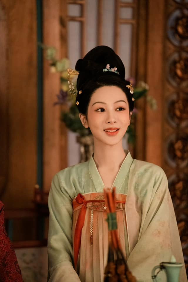 Dương Tử xinh đẹp trong tạo hình đời Đường.