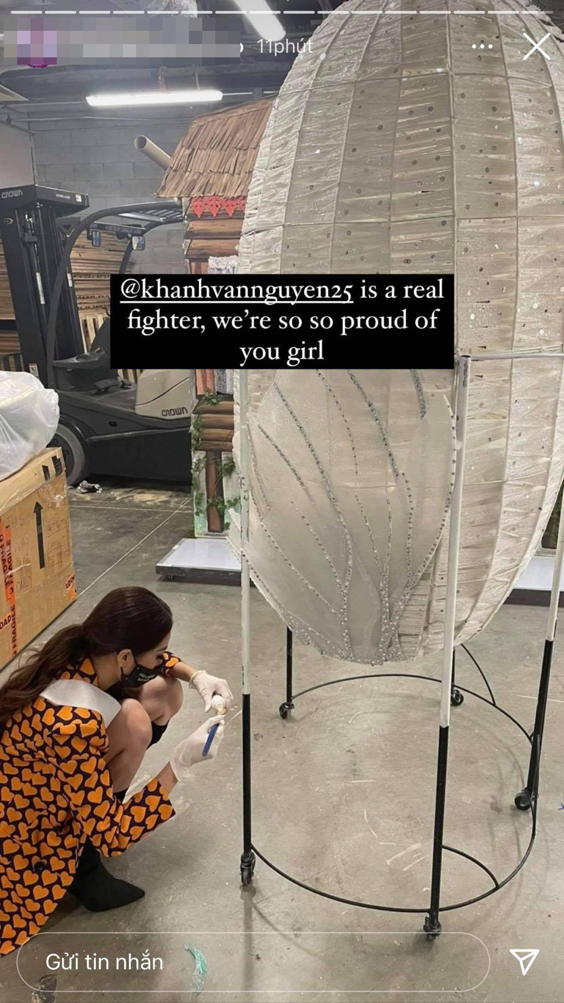 Chia sẻ cảm động của người quản lý của Khánh Vân Chia sẻ cảm động của người quản lý của Khánh Vân