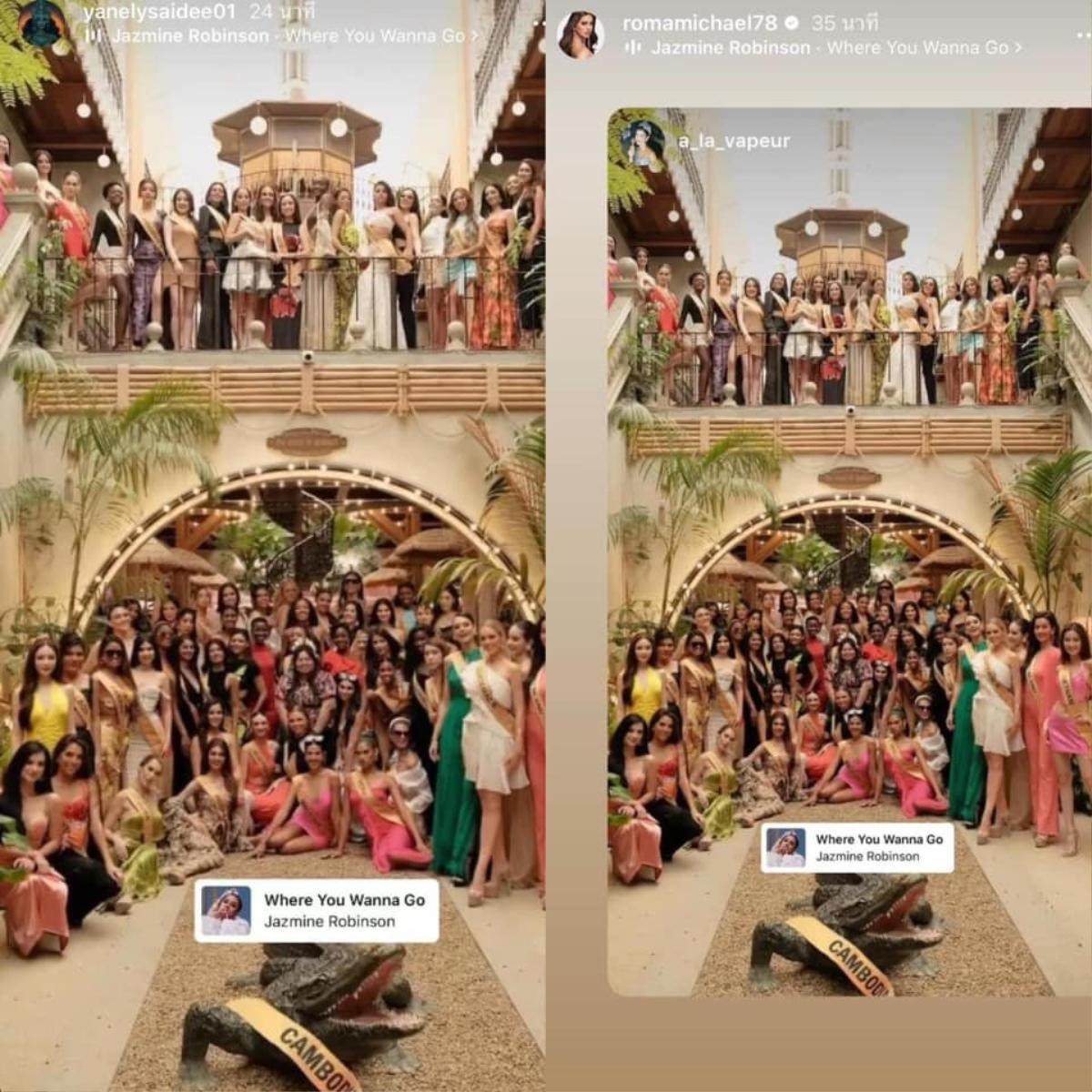 Bức ảnh khiến netizen tức giận với thí sinh MGI.