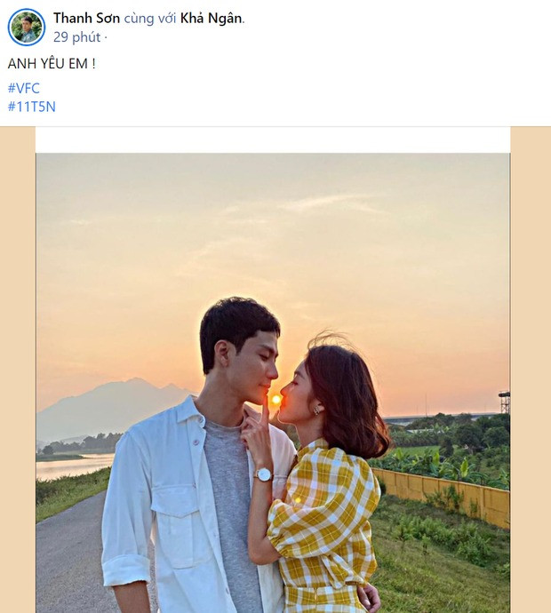 Thanh Sơn từng tỏ tình với Khả Ngân thế này khiến khán giả thích thú.