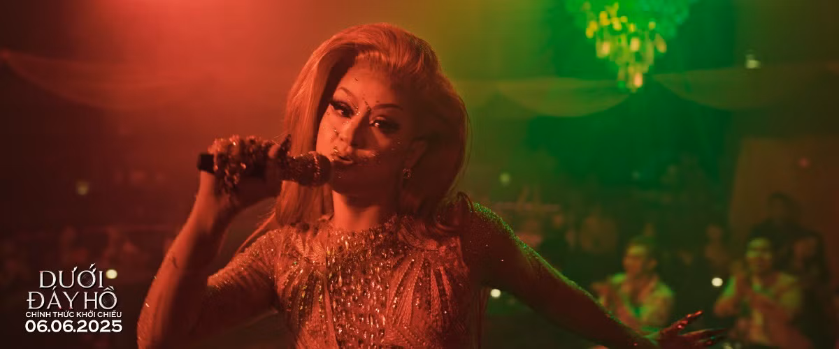 Thanh Duy hoá trang thành drag queen từ đời đến phim.